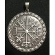 VEGVISIR - ELMO VIKINGO- COMPASSO RUNICO - MISURA GRANDE